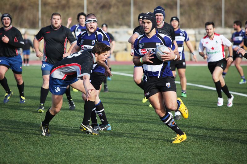 El Club de Rugby Sant Cugat jugarà la seva quarta temporada a Divisió d'Honor B. FOTO: Lali Puig
