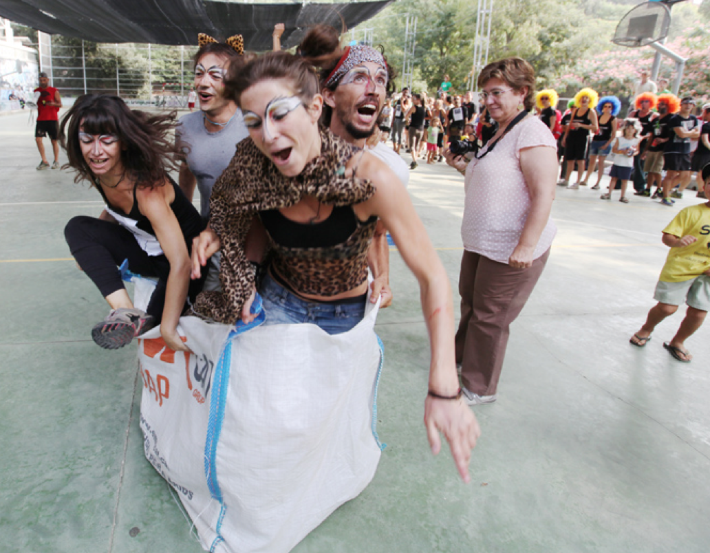 La segona edició de les Olimpíades Bandarres ha comptat amb el doble de participants. FOTO: Lali Puig