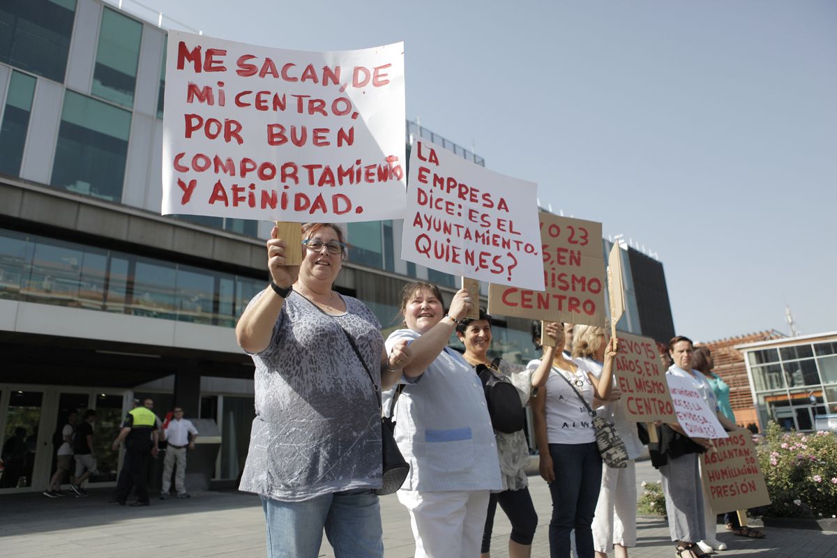 Les treballadores van manifestar-se el 7 de juliol. FOTO: Artur Ribera