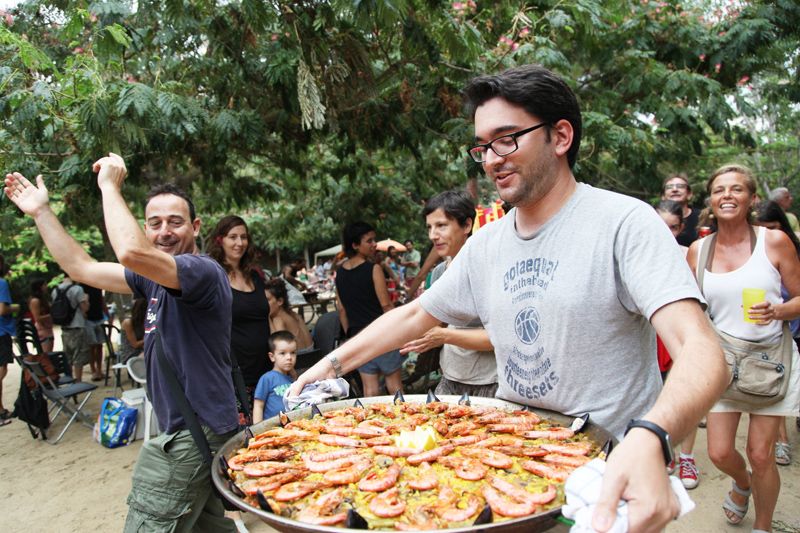 La XXIII Trobada de Paellers i Paelleres s'ha celebrat aquest dissabte. FOTO: Lali Puig