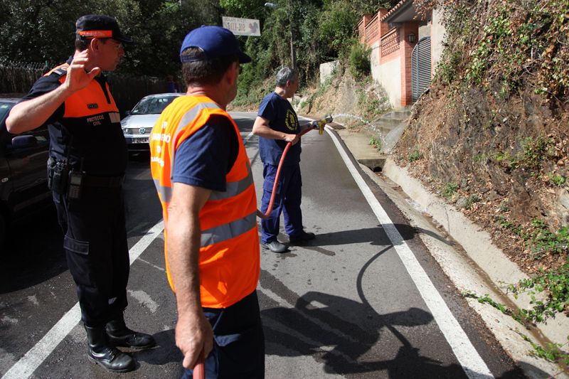 La demostració del grup d'Autoprotecció és una de les activitats estrrella de la festa. FOTO Lali Puig