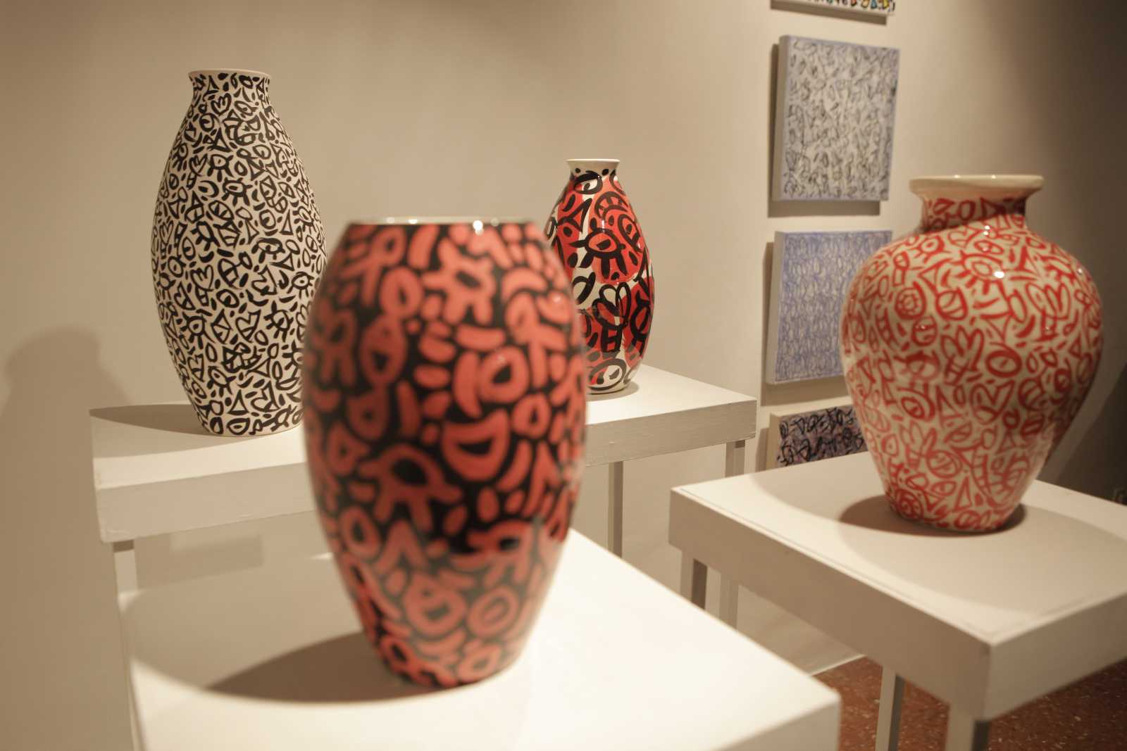 Obra de l'artista en la darrera mostra a Sant Cugat, a Canals-Galeria d'Art. FOTO: Artur Ribera