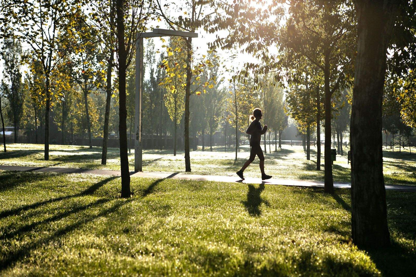 A Sant Cugat hi ha diverses zones on es practica el running. FOTO: Artur Ribera