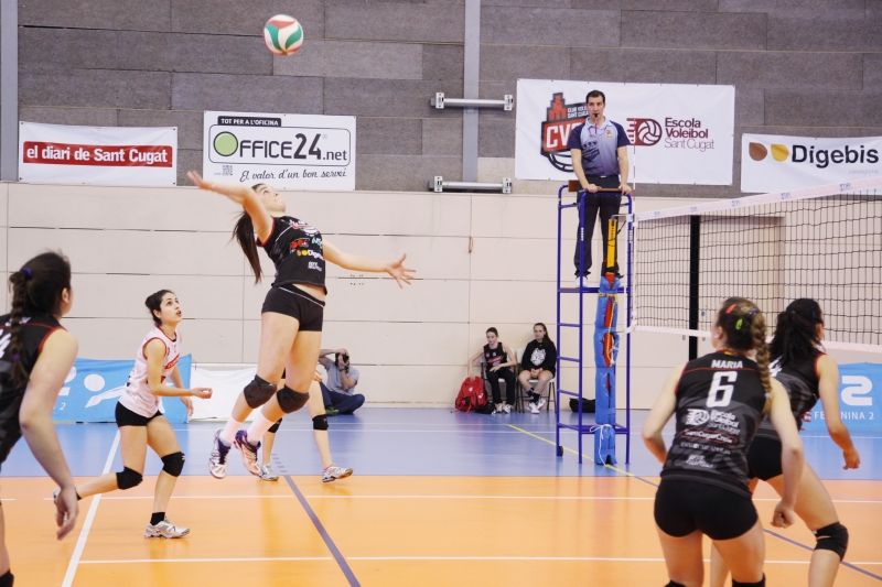 Clàudia Martínez no seguirà jugant al CV Sant Cugat. FOTO: Lali Puig