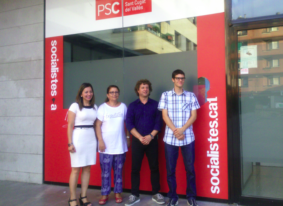 Tirado, Gorina, Soler i Aguilà. FOTO: Cedida