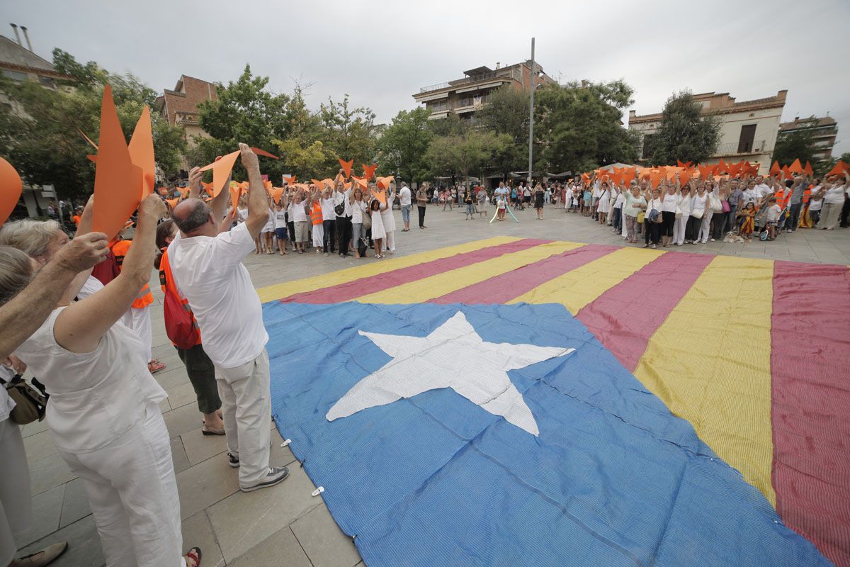 Assaig de la Via Lliure a Sant Cugat. FOTO: Lali Puig