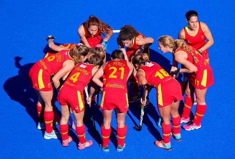 La selecció espanyola va ser 6a a la Lliga Mundial. FOTO: RFEH