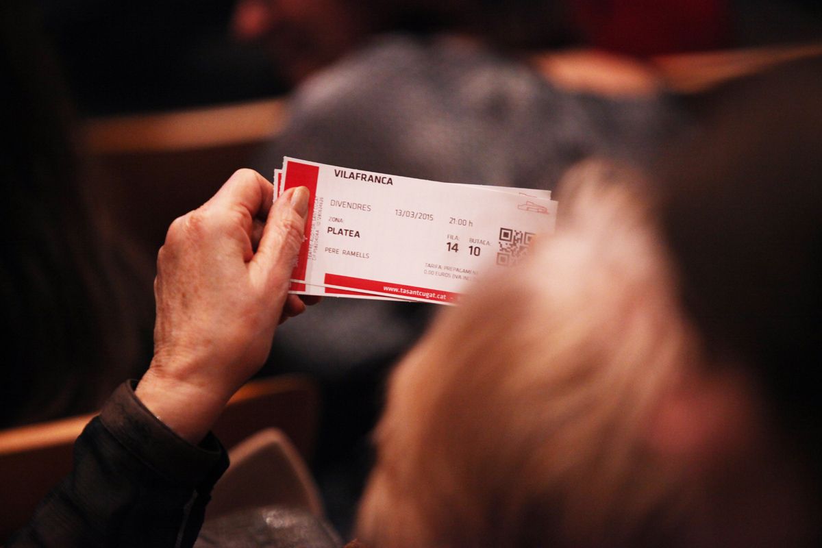 Les entrades de cinema i espectacles tenen un 21% d'IVA. FOTO: Artur Ribera