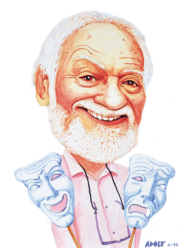 Caricatura feta per Adolf