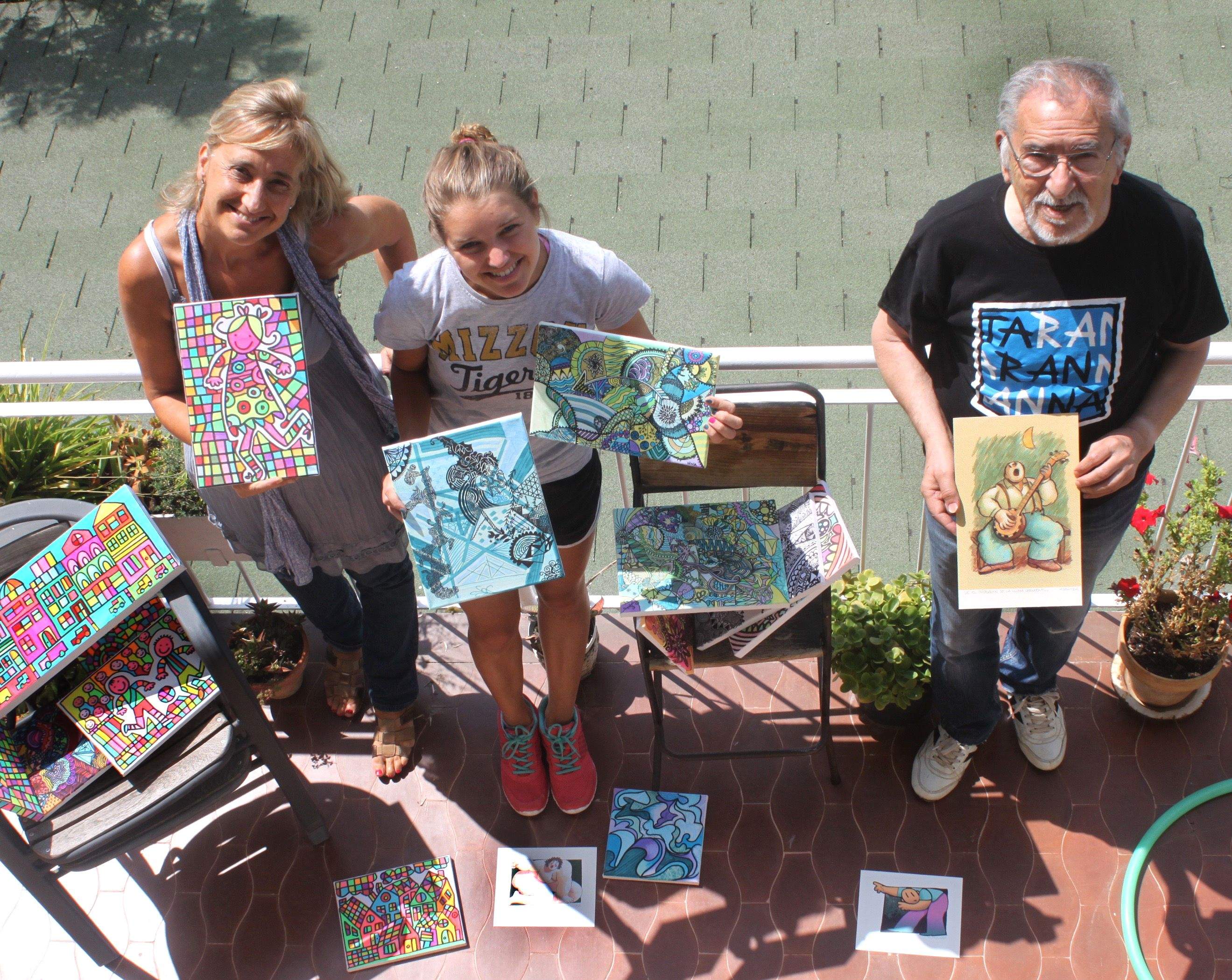 Tres generacions, i tres visions diferents. FOTO: Cedida