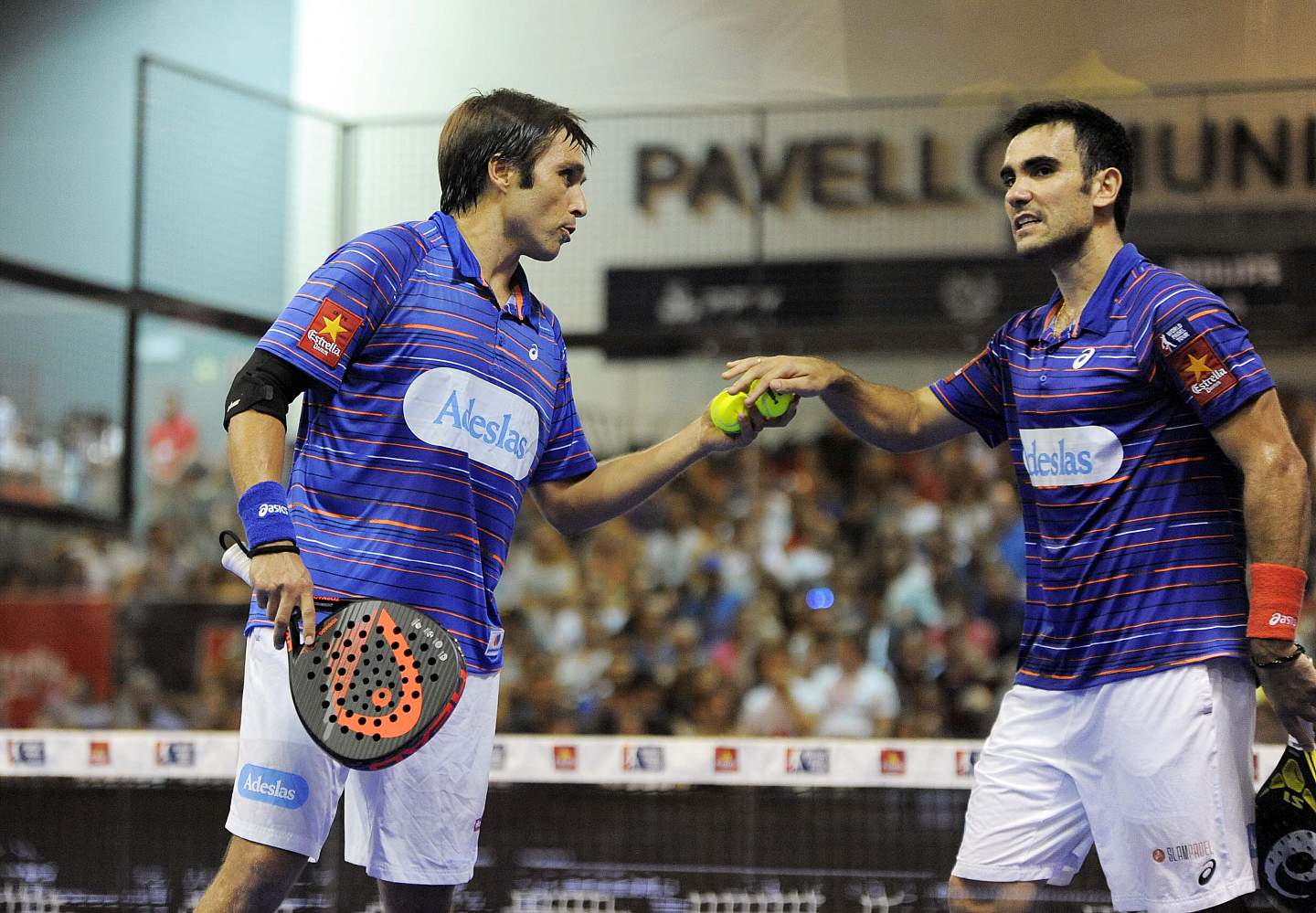 Fernando Belasteguin i Pablo Lima, números 1 del món. FOTO: DiR