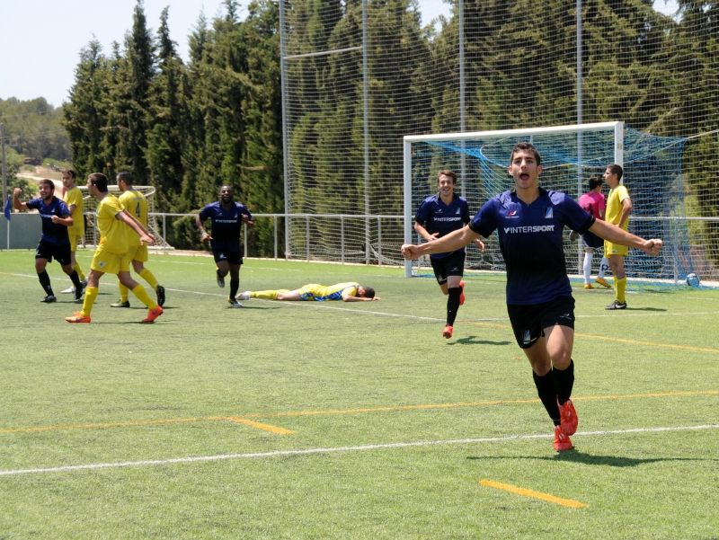 El Junior FC es va imposar al camp de l'AE Moja en l'últim partit de lliga de la temporada passada. FOTO: Xavier Riera