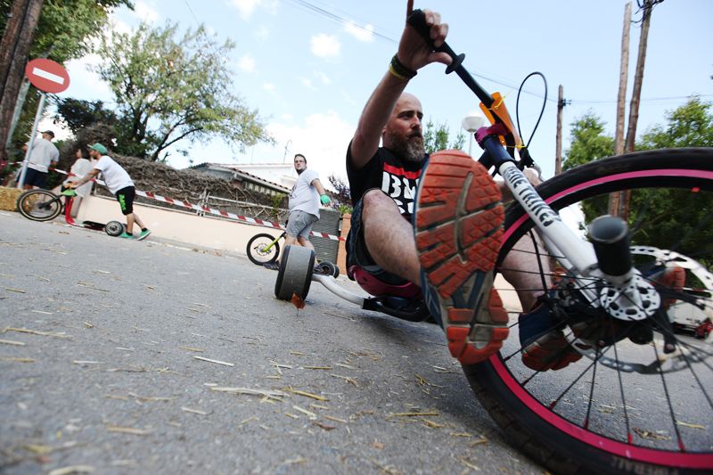 Cursa "Trike Drift Champions" a la Festa Major de Mas Gener. FOTOS: Lali Puig