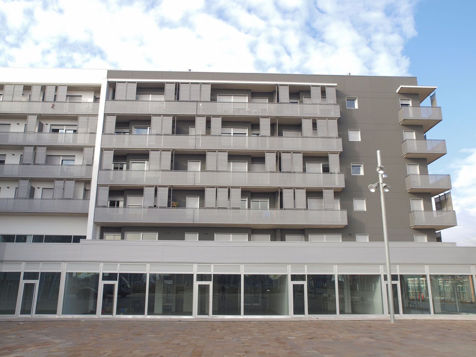 Habitatges de promoció municipal a Volpelleres. FOTO: Artur Ribera 