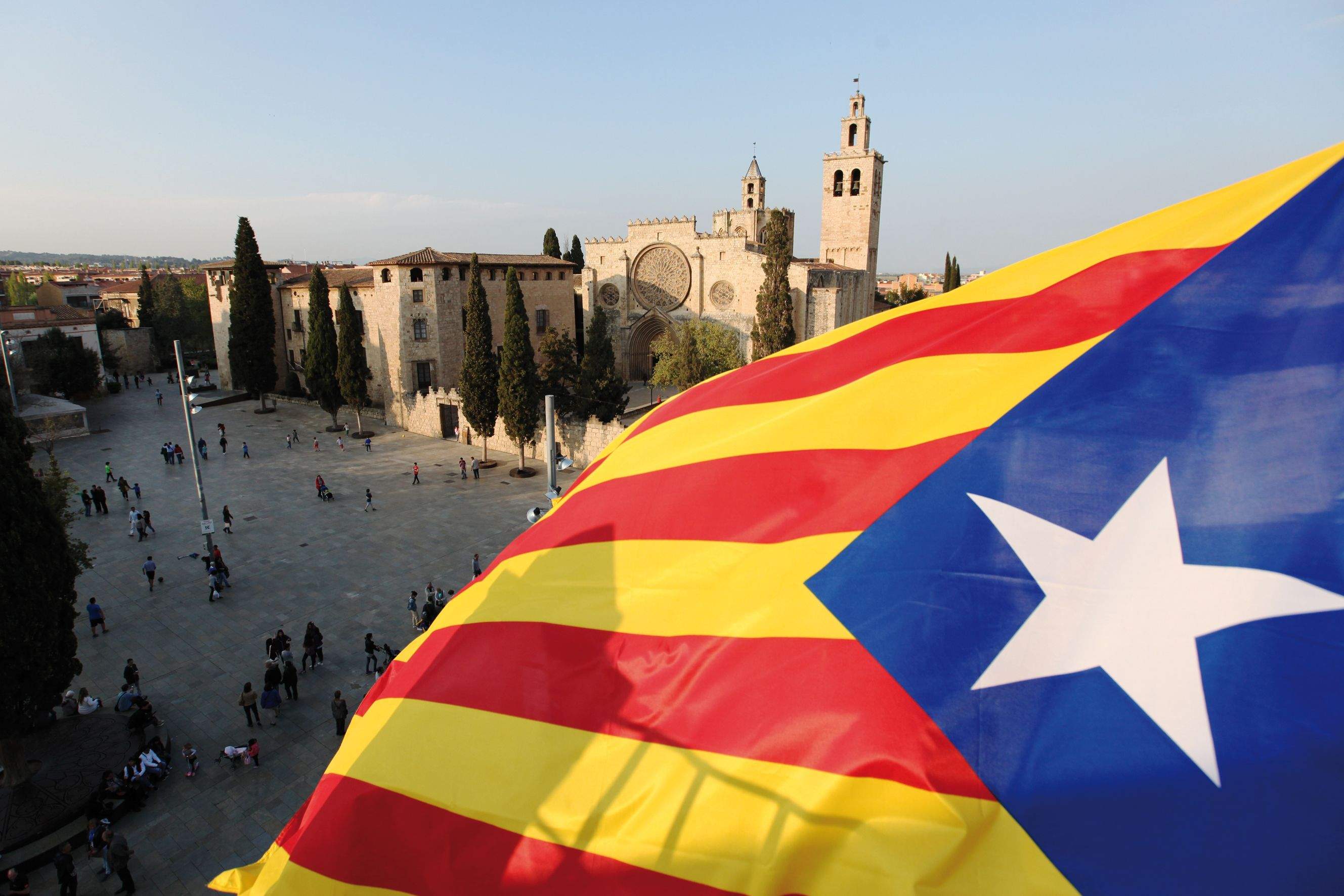 Visites des de Cal Gerrer a la plaça d'Octavià. FOTO: lali Puig