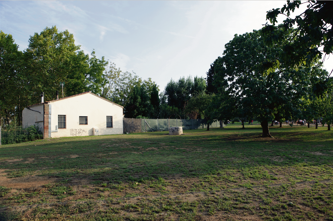 L’antiga proposta de la dotzena escola s’havia de construir al parc de Ramon Barnils. FOTO: Artur Ribera 
