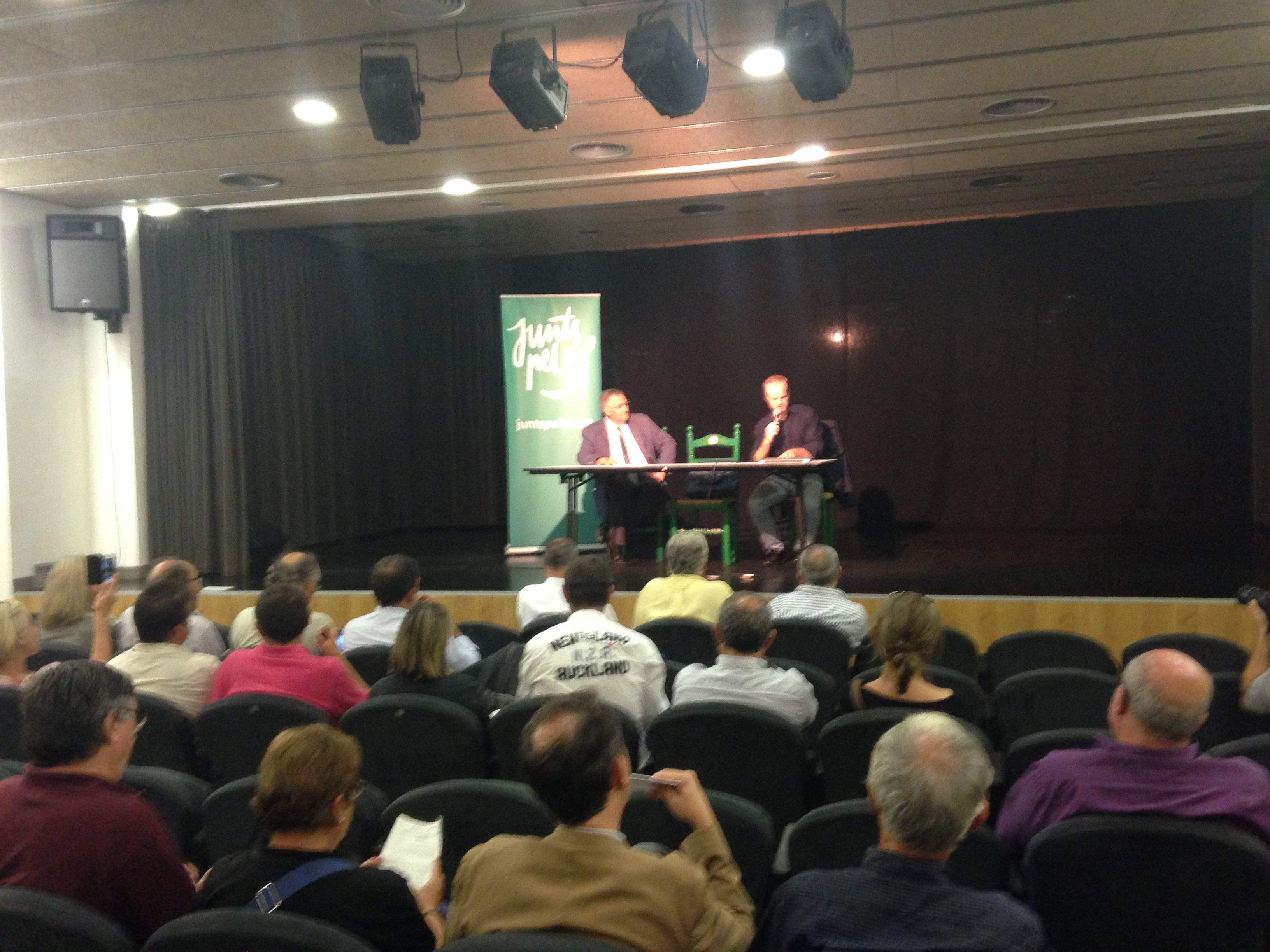 Junts Pel Sí ja ha organitzat tres actes a Sant Cugat per les eleccions del 27 de setembre.