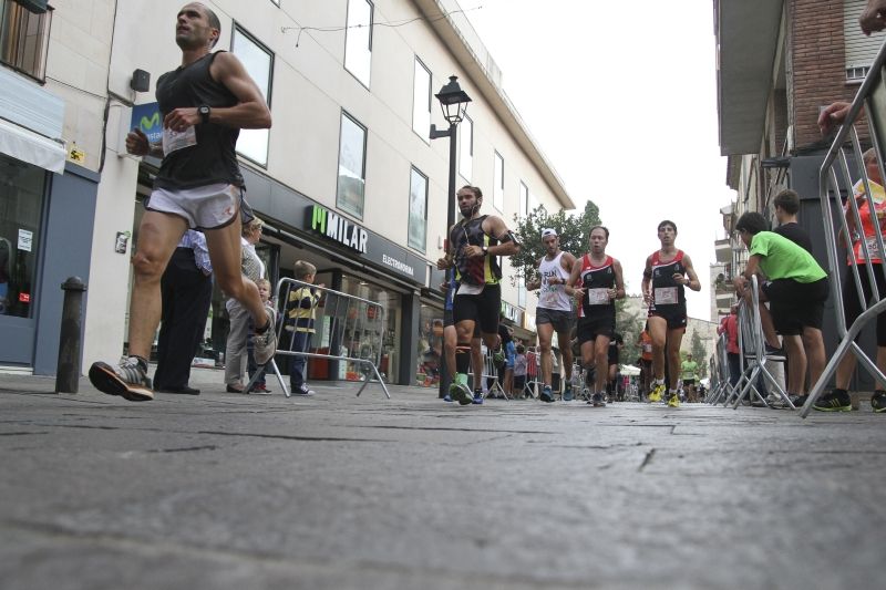 Imatge de l'última edició de la Mitja Marató de Sant Cugat. FOTO: Estefania Bedmar