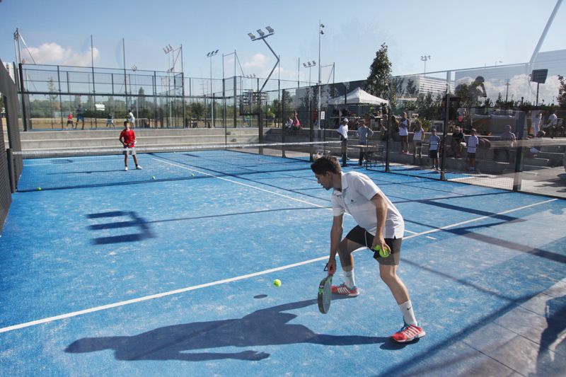  Vine a jugar a pàdel a l'Augusta Padel Sant Cugat. FOTO: Lali Puig 