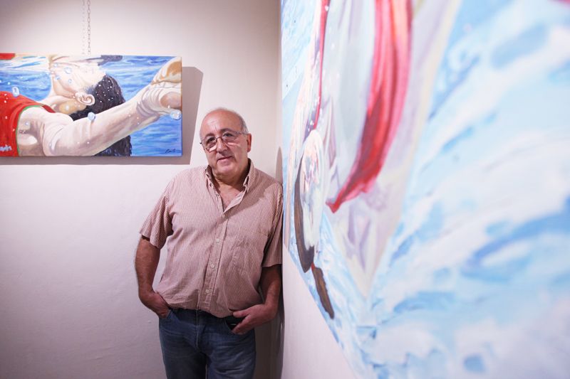 Inauguració exposició de Benito Sanchez a Pou d’Art. FOTOS: Lali Puig