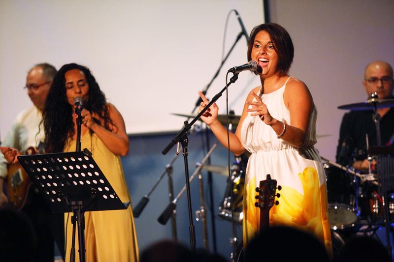 Concert de Gospel a l’Església Protestant. FOTOS: Lali Puig