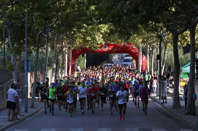 Sortida de la prova de 12 quilòmetres. FOTO: Lali Puig