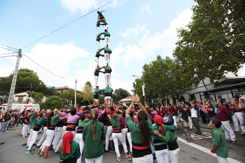 Els Castellers de Sant Cugat FOTO: Lali Puig