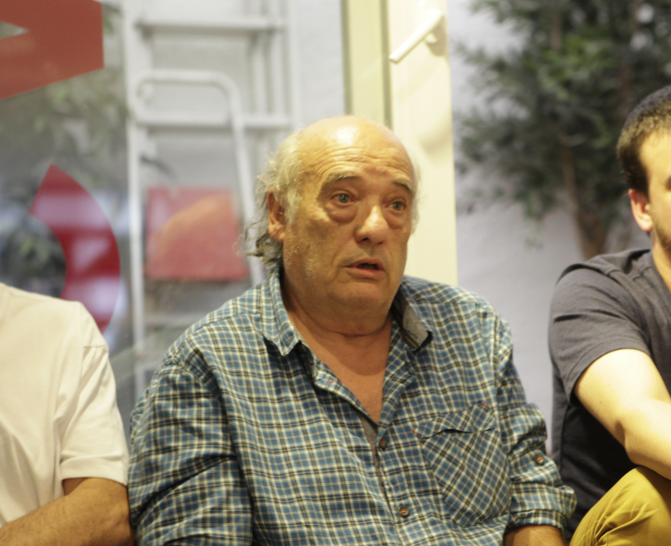 Dionisio Giménez és el número 29 de Catalunya sí que es pot. FOTO: Artur Ribera