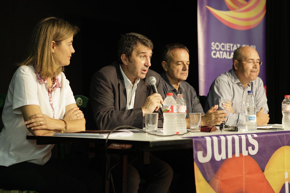 José Domingo, a l'acte de SCC a Sant Cugat. FOTO: Artur Ribera