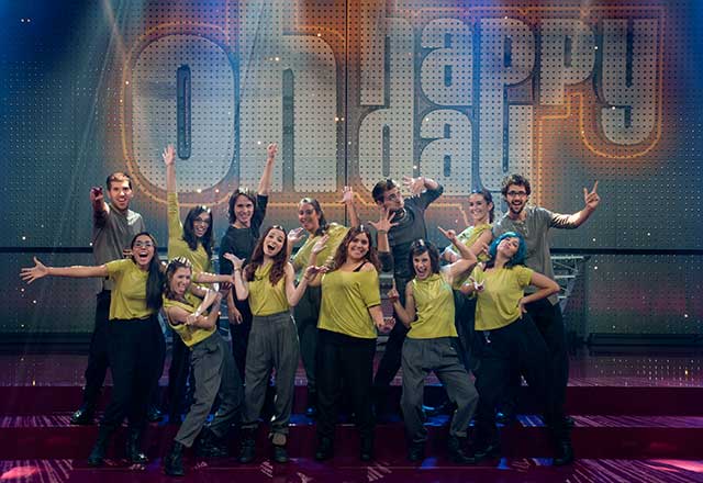 In Crescendo a 'Oh Happy Day'.