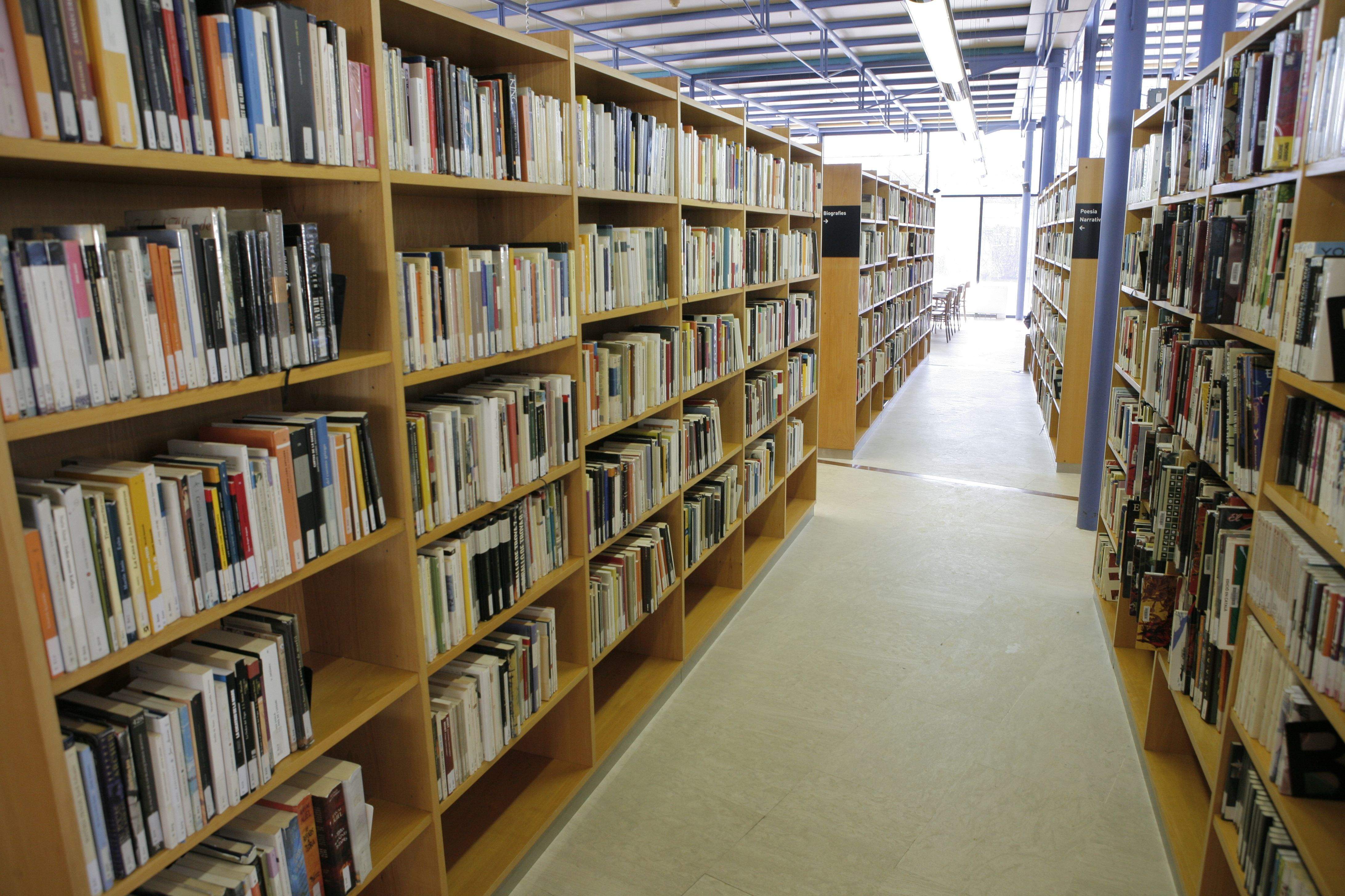 La Biblioteca Gabriel Ferrater és un dels espais on es podran preparar els exàmens FOTO: Arxiu