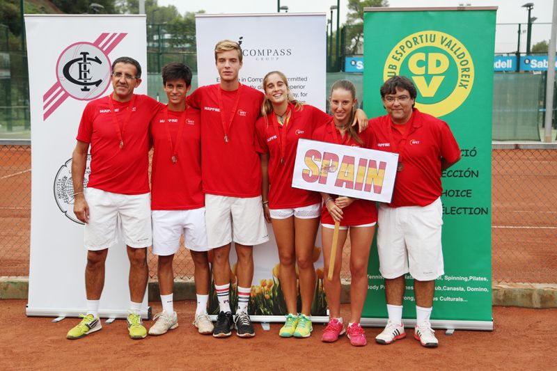 Espanya, campiona del Compass IC European Junior Challenge. FOTO: Lali Puig