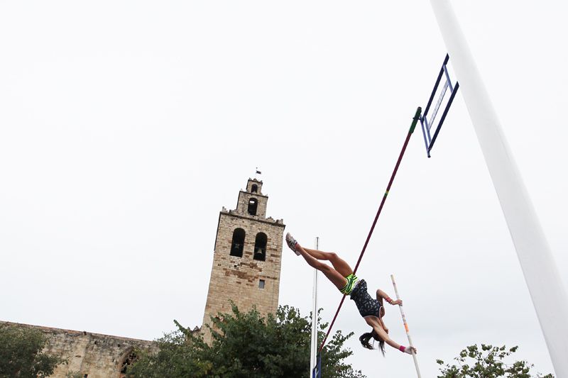 Hi han participat alguns dels millors atletes catalans de salt de perxa. FOTO: Lali Puig
