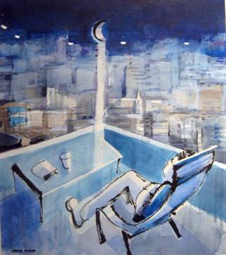 Il·lustració per al llibre de poemes de Josep Santesmases, d'Imma Pueyo.