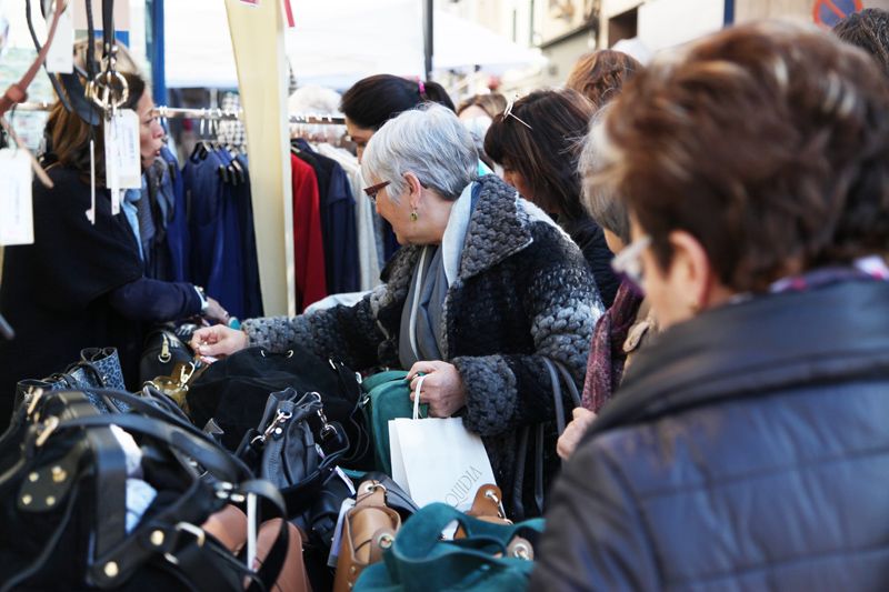 Les Joventuts d'ERC volen impulsar el comerç de proximitat FOTO: Lali Puig