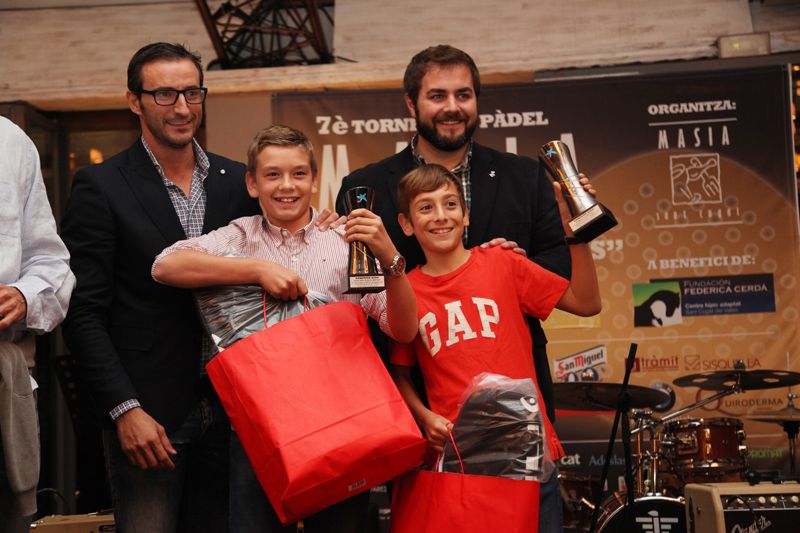 Sopar i entrega de premis del 7è Torneig de Pàdel Masia Sant Cugat Ajudem els Altres. FOTOS: Lali Puig