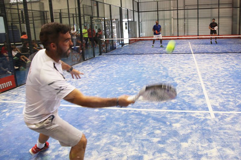 Final Premium Masculina del 1r Torneig DiR Pàdel Indoor Sant Cugat. FOTOS: Lali Puig