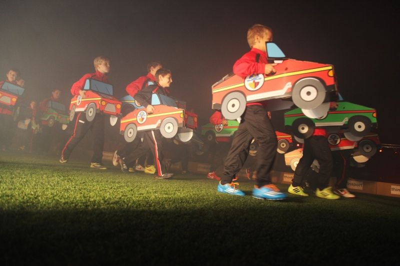 Una de les representacions que es van fer en la presentació de la temporada passada. FOTO: Lali Puig