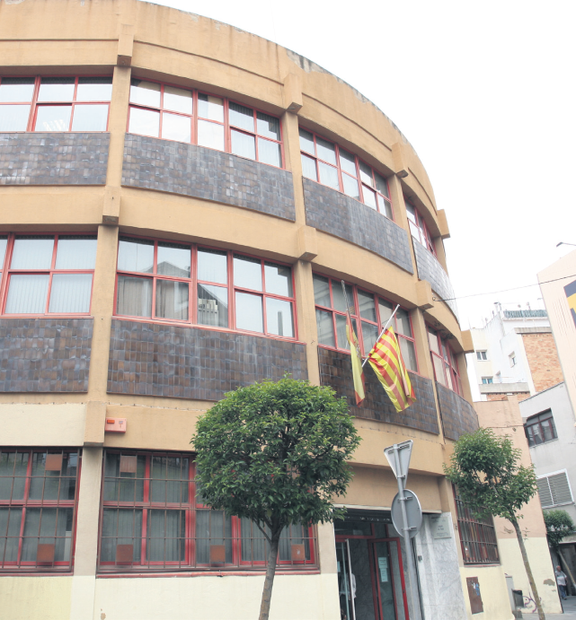 Exterior dels Jutjats de Primera Instància i Instrucció de Rubí. FOTO: Artur Ribera