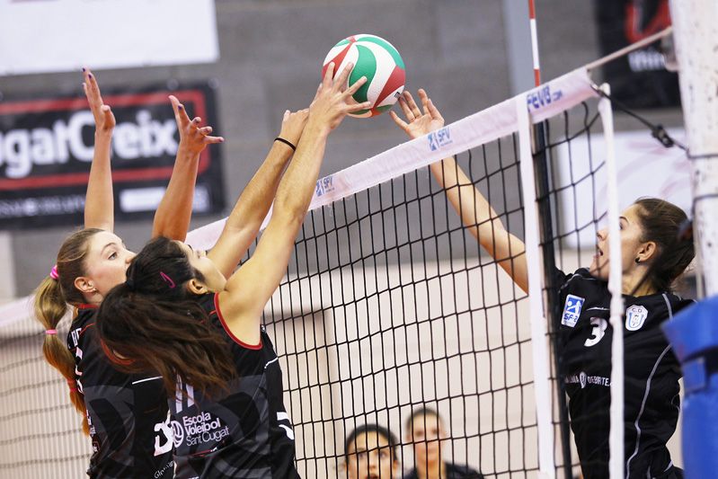 Acció d'un partit d'aquesta temporada. FOTO: Lali Puig