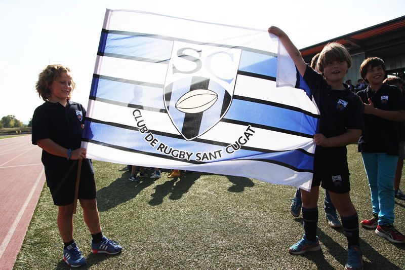 Jugadors del club a la presentació. FOTO: Lali Puig