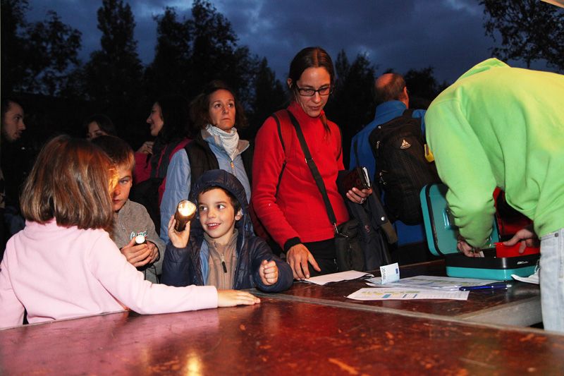 Famílies senceres van participar a la crida benèfica de Pim, Pam, Pum. FOTO: Lali Puig 