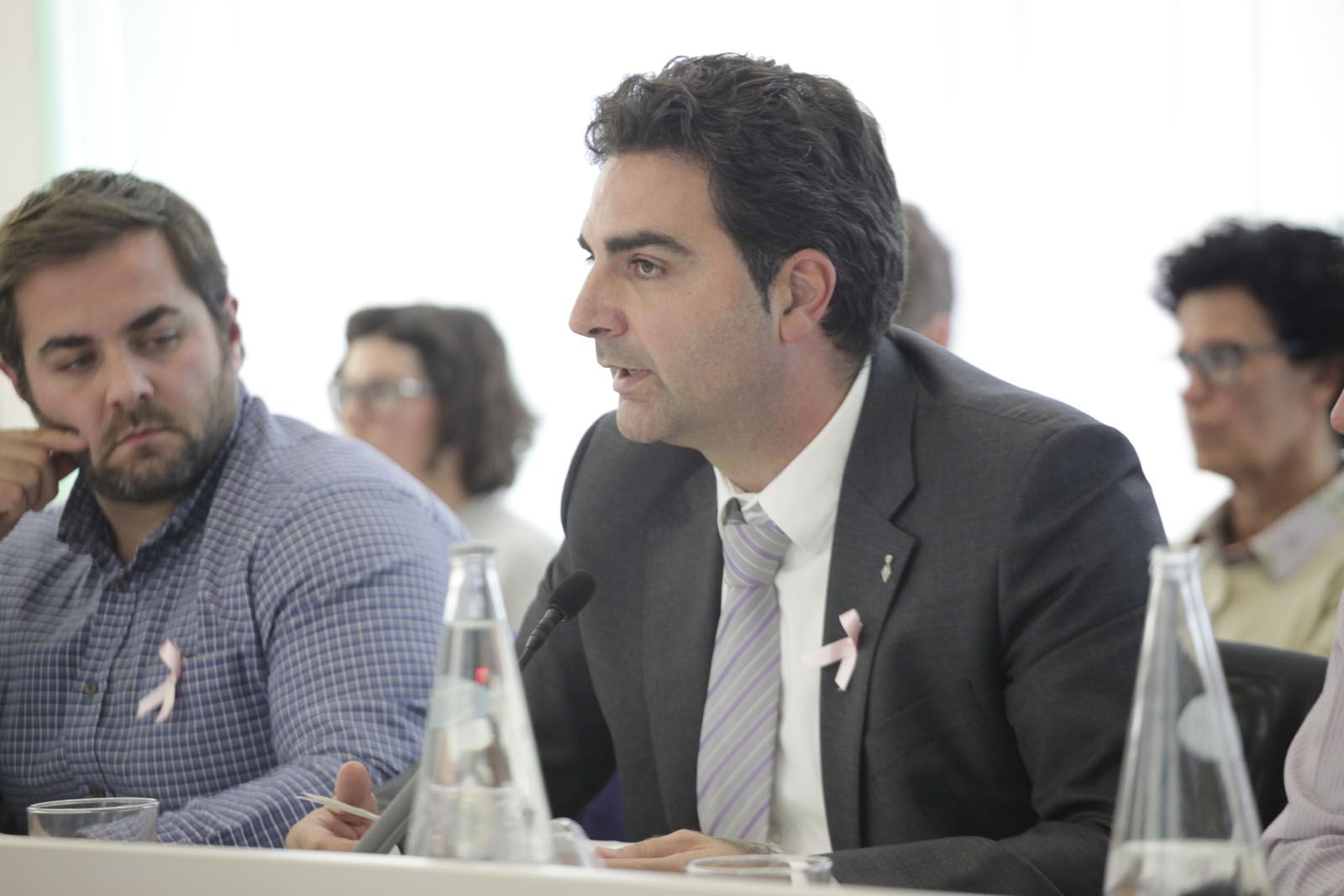 Aldo Ciprian és el portaveu de Ciutadans a l'Ajuntament FOTO: Artur Ribera