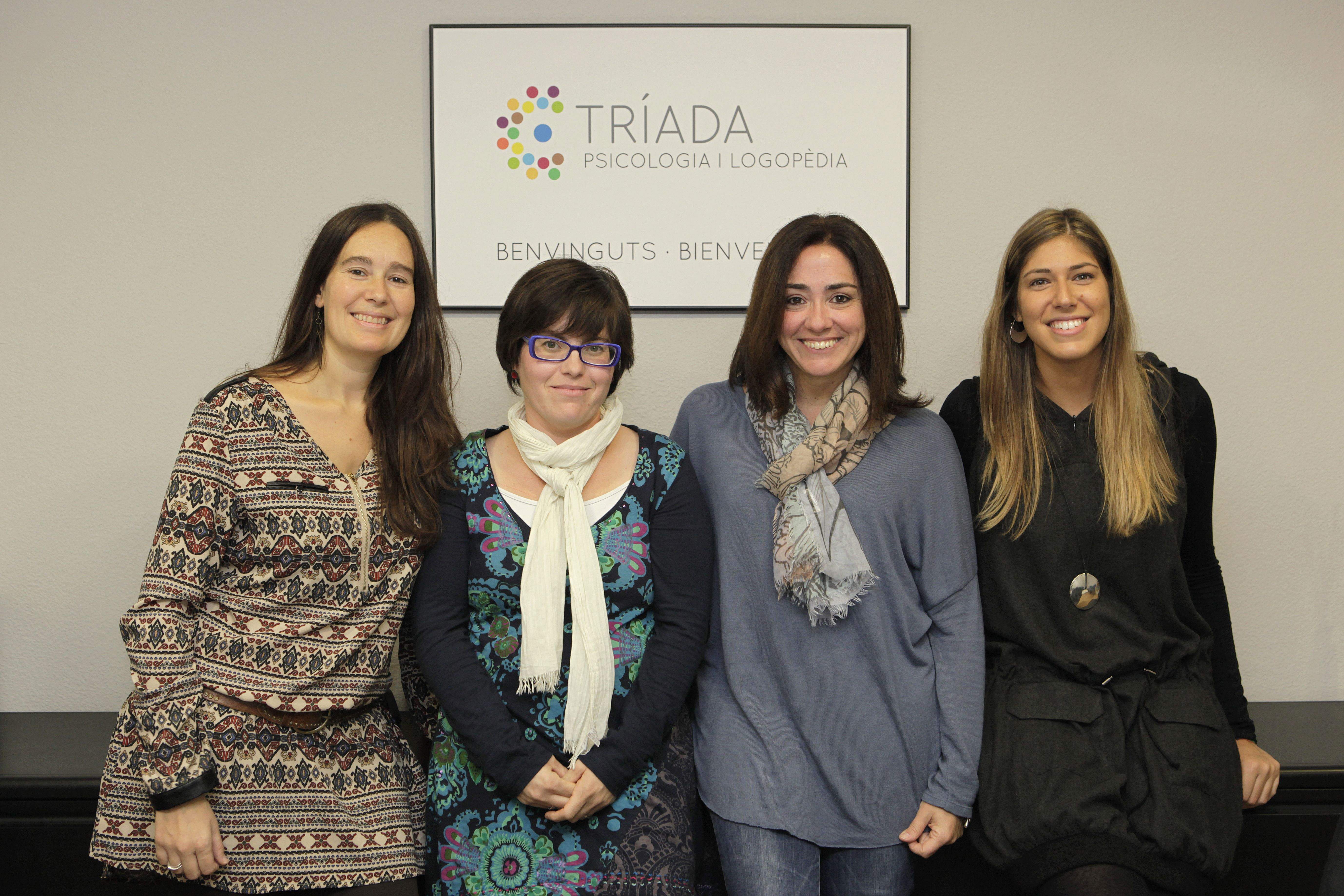L'equip de Tríada Psicologia. FOTO: Artur Ribera