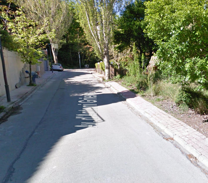 L'avinguda d'Antoni Griera es troba a Can Cortés, a les Planes. FOTO: Google Street