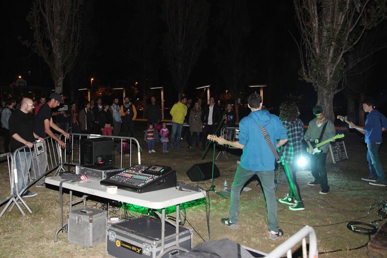 El Festival Trona s'ha celebrat en diferents espais, com el Parc de Can Vernet FOTOS: Lali Puig