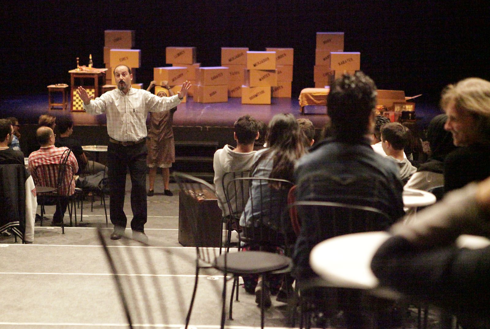 La poesia ha estat present a diferents escenaris de la ciutat. FOTO: Lali Puig