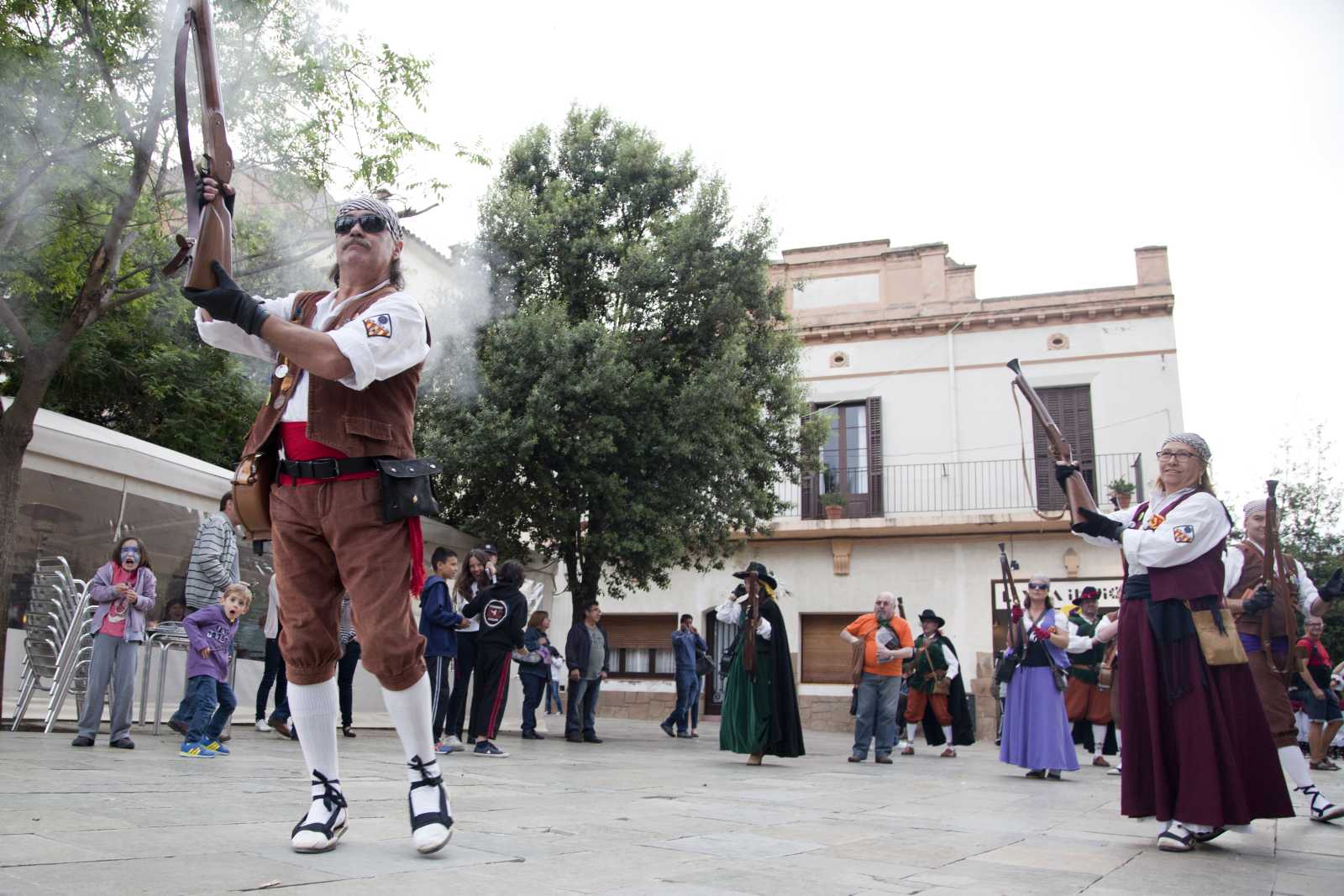 La trobada de trabucaires començarà a les 18.30 hores. FOTO: Lali Puig