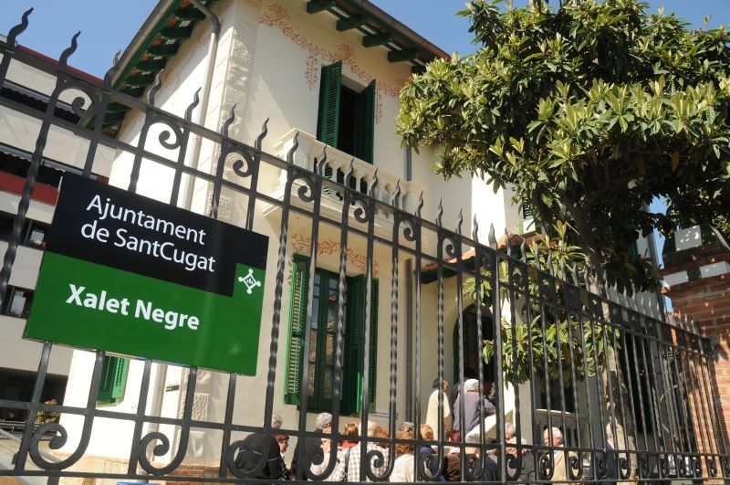 El Xalet Negre és un dels punts d'atenció