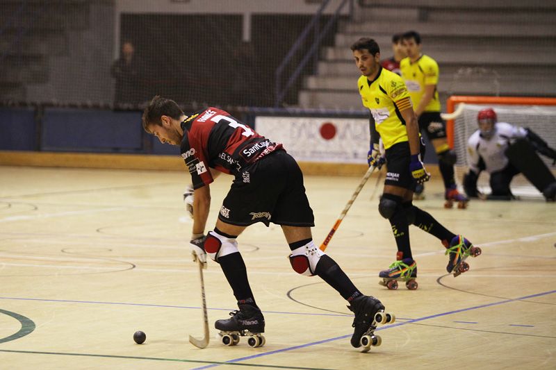 Joan Farnés ha estat l'autor del quart gol local. FOTO: Lali Puig